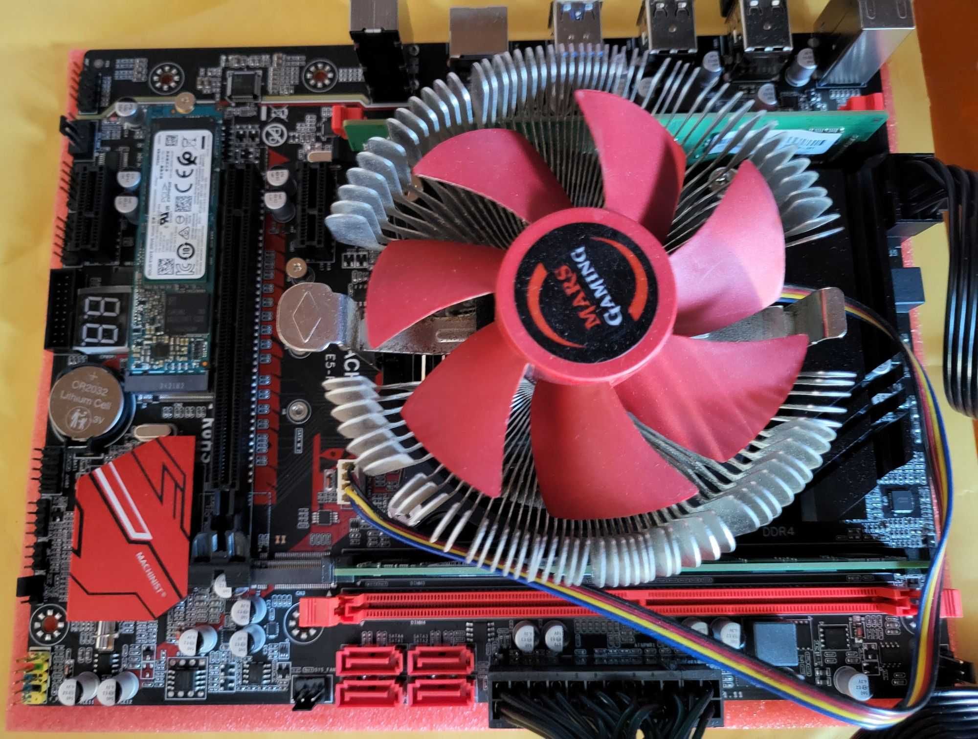 Bundle X99 (Xeon) (Board+CPU+cooler+8GB+NVME+WiFi e BL)