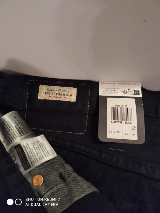 Spodnie meskie Lewis 501