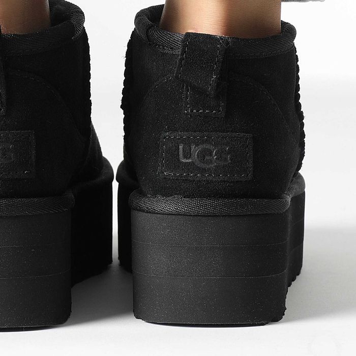 ОРИГІНАЛ UGG Classic Ultra Mini Platform 1135092-BLK ботинки угги УГГ