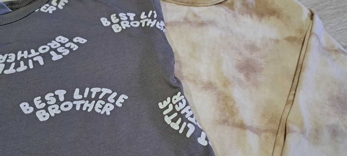 Bluzka bluza t shirt koszulka hm 86 szara braz blezer