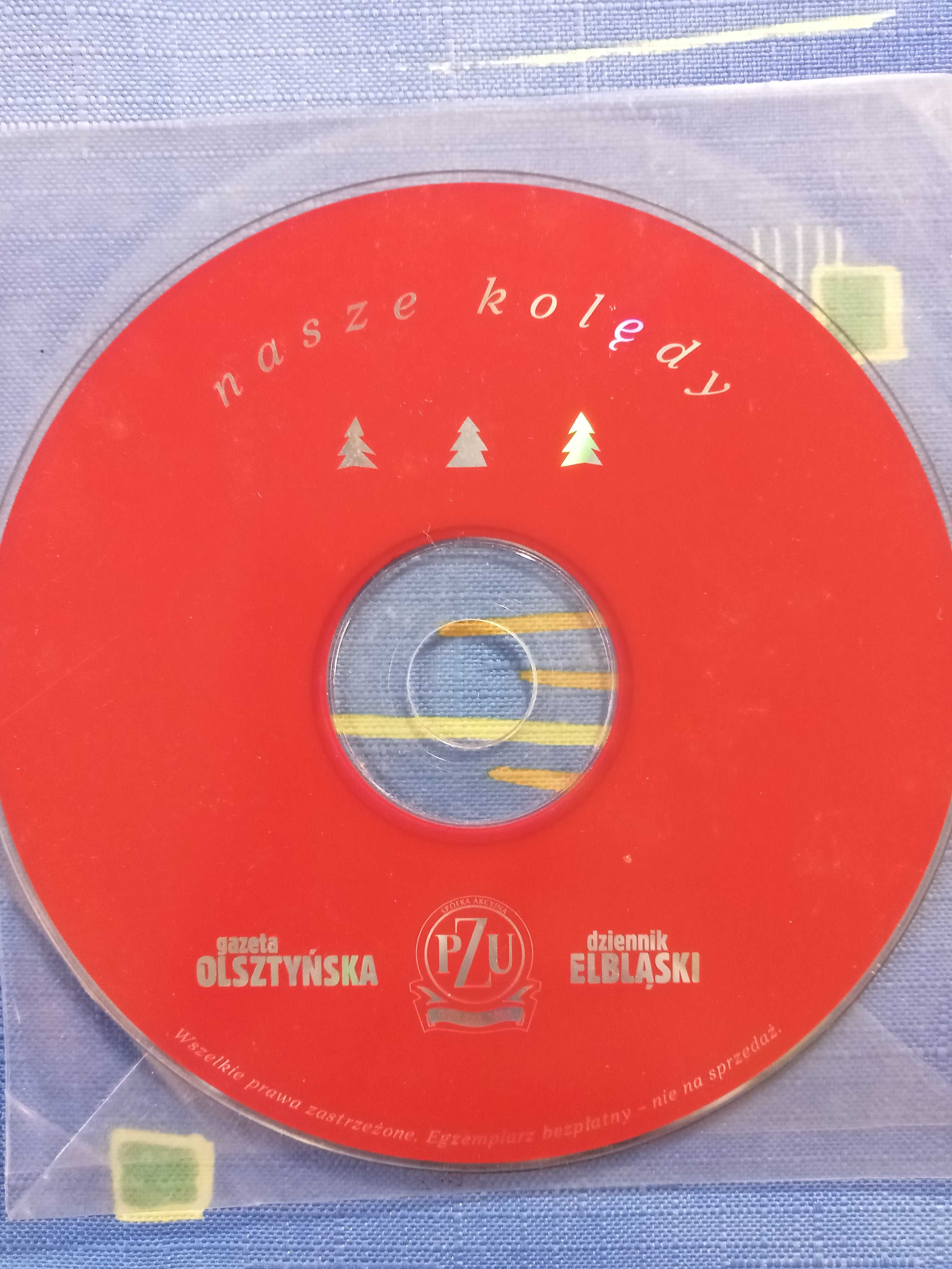 dwie płyty CD z kolędami