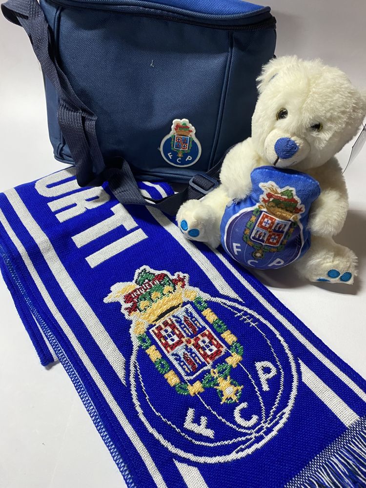 Pack FC Porto - Lancheira + Peluche + Cachecol