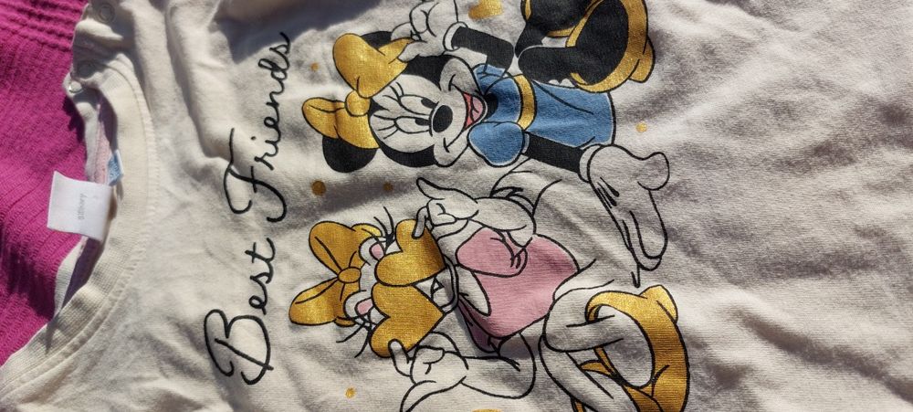 Disney minnie myszka Daisy 86 koszulka długi rękaw t-shirt