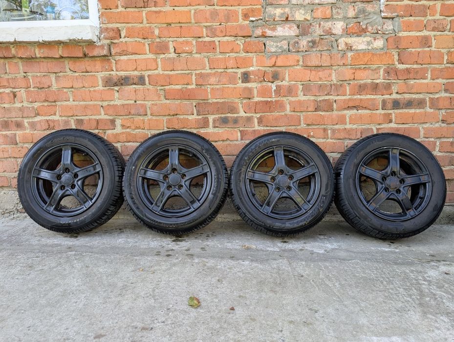 Диски для fabia/ vag на літній резині 185/60 r14, 5x100, dia 57,1, fab