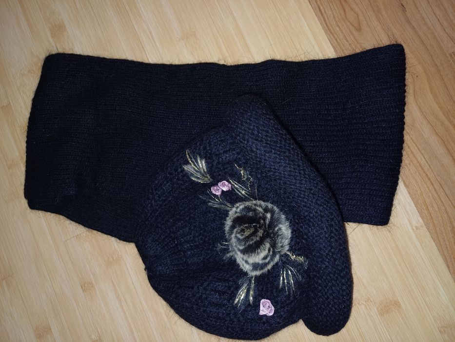 Набор шапка и шарфик