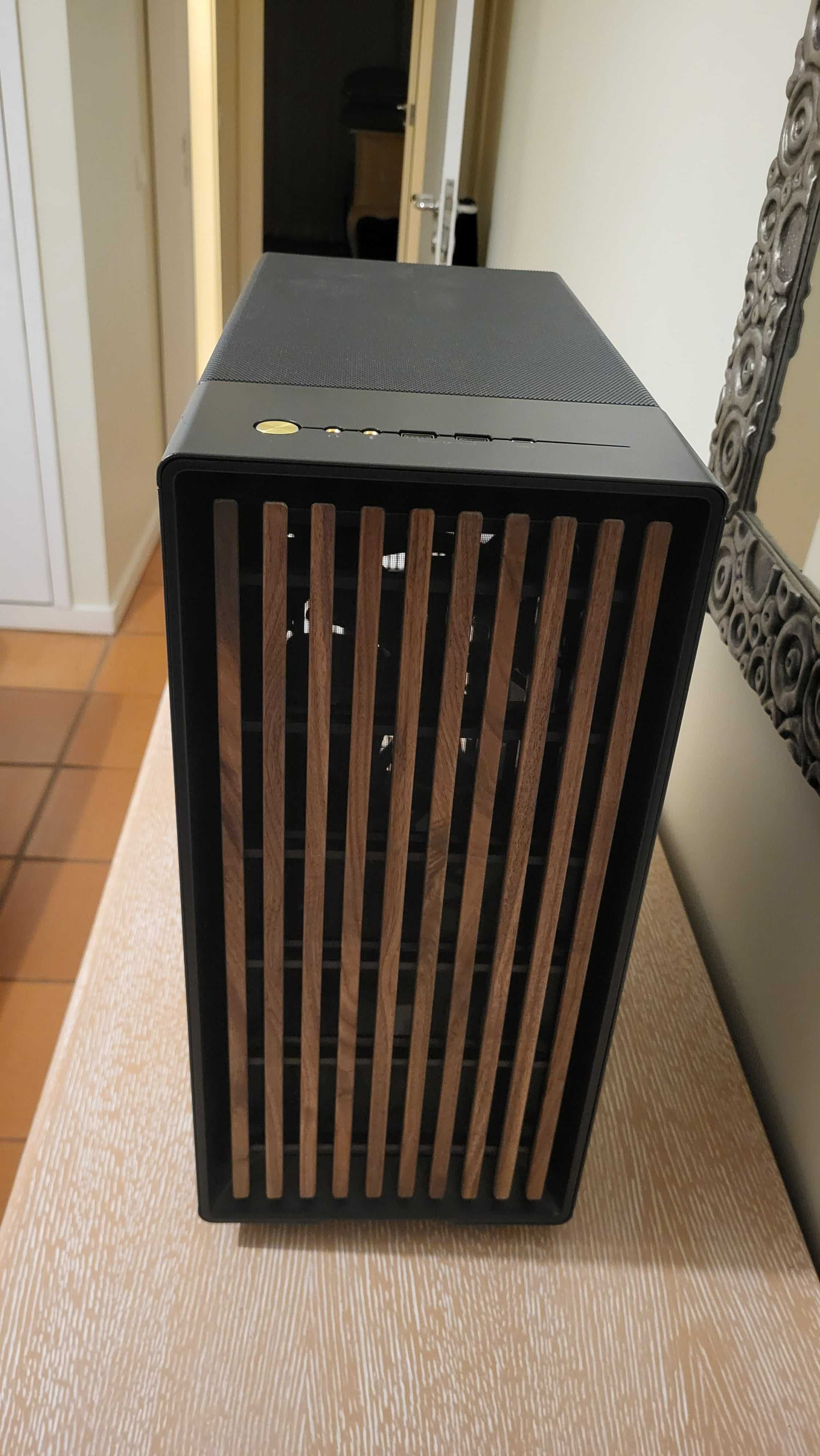 Caixa ATX Fractal Design North Preta com Vidro Temperado