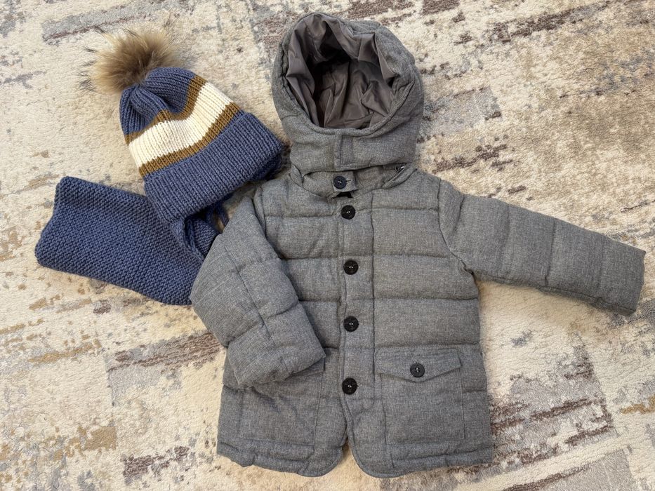 Куртка зимова з шапкою 86 розміру