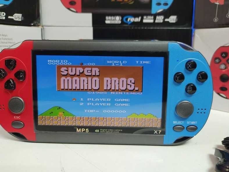 Ігрова приставка портативна консоль PSP X7, екран 5.1, 8Гб