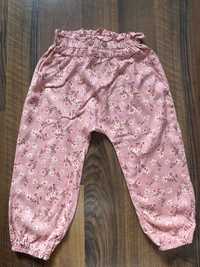NEXT lekkie spodnie wiskoza dla dziewczynki rozm.98 jak nowe!