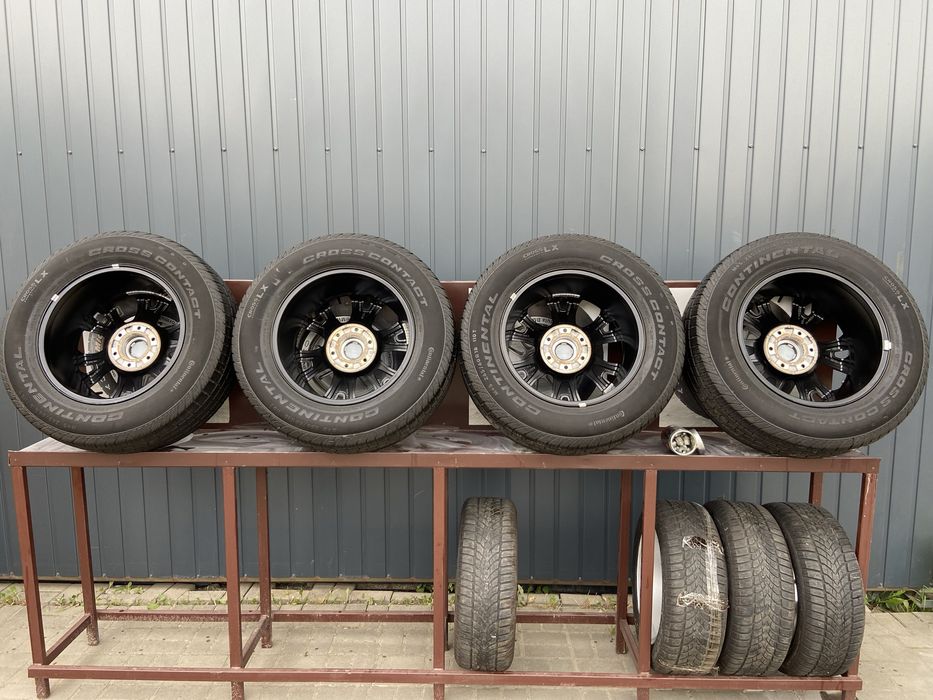 6/139,7/18 Ford Ranger оригінал титани 265/60/18 шини колеса