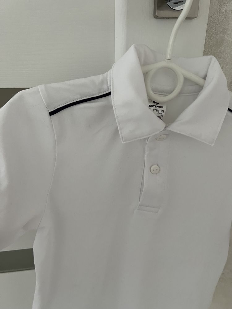 Поло футболка біла Smil Іспанія як Zara 116-122 5-6