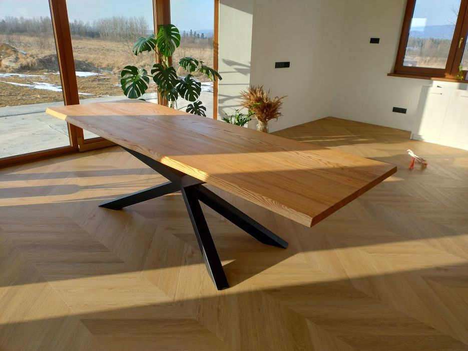 Stół nowoczesny loft jesionowy