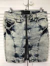 Спідниця джинсова міді, Reserved, розмір S