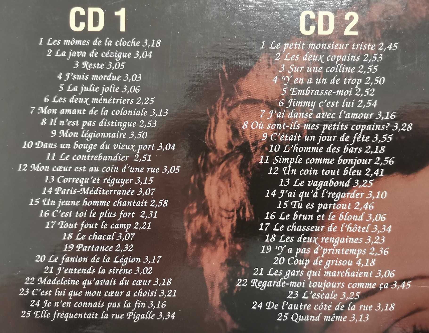Colectânea de 4 CD's Édith Piaf 100 Chansons
