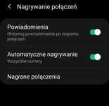 Samsung natywne nagrywanie rozmów S20 S21 S22 S23 S24 S25 +