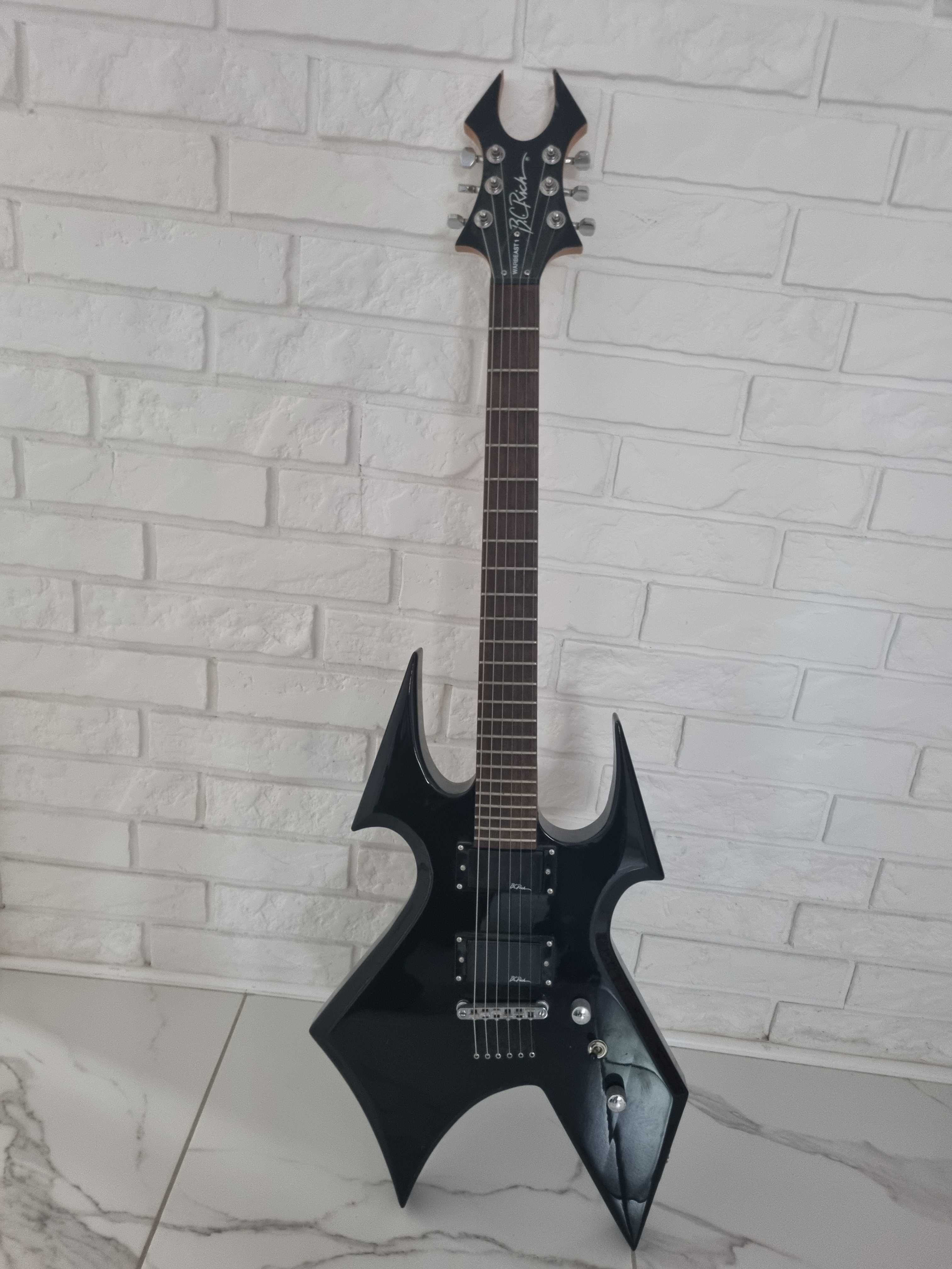 Gitara BC Rich Warbeast 1 Pokrowiec Canto Spider Wzmacniacz T-Burton
