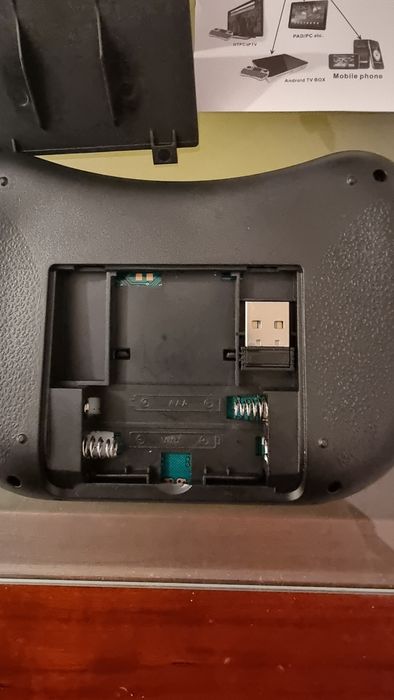 Teclado Mini Wireless Mouse Combo