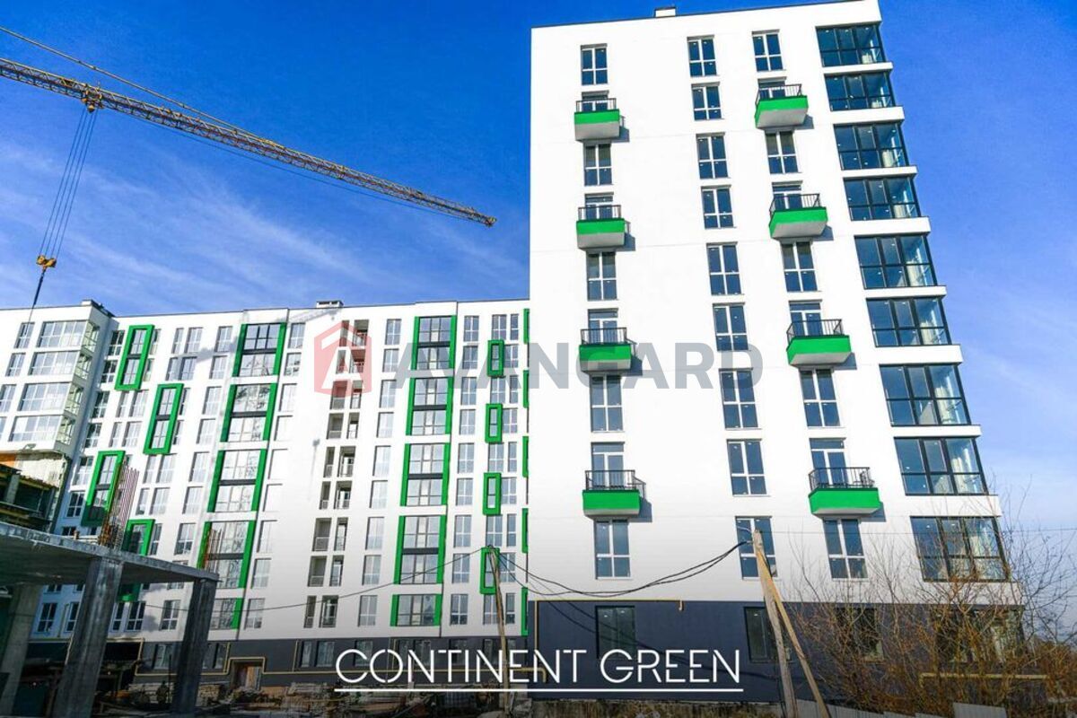Продаж 1 кімнатної квартири 52,77м2 в ЖК Continent Green
