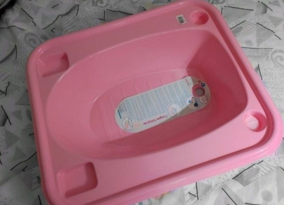 Banheira encastravél rosa (novo)