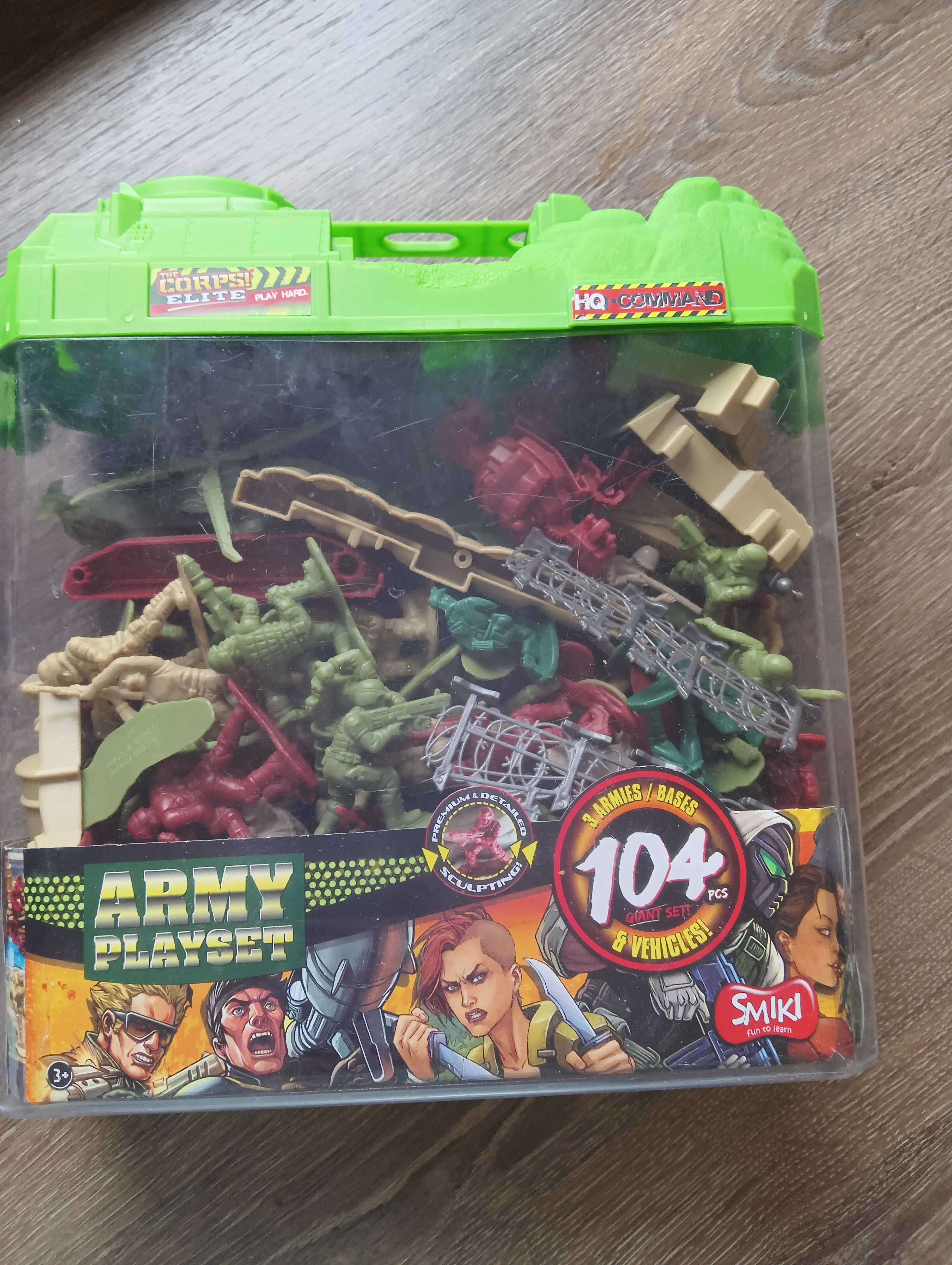 SMIKI Army playset 104 elementy