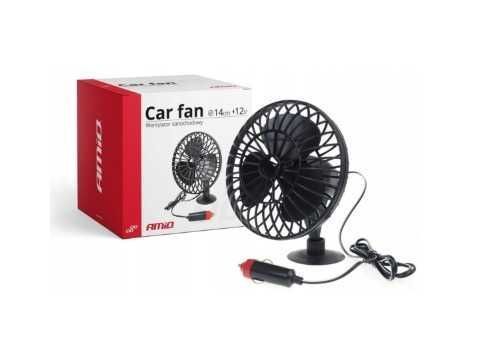 Mini wentylator wiatraczek samochodowy 12V 14cm z przyssawką miniFAN
