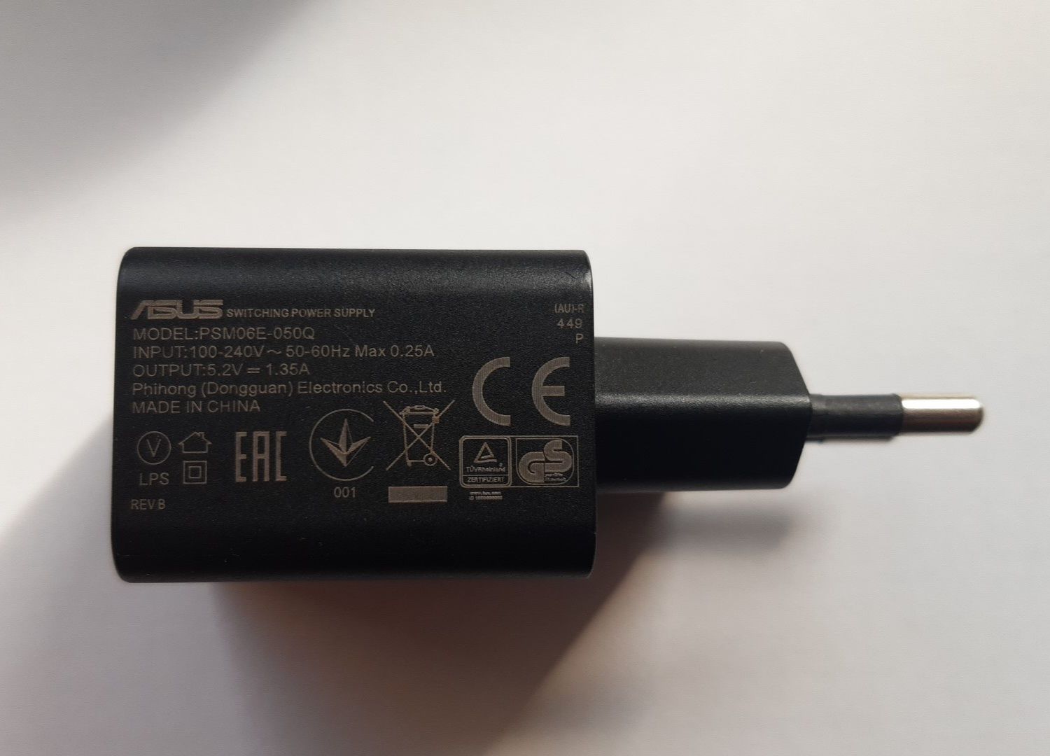 Ładowarka USB Asus PSM06E-050Q 1.35A/5.2V