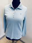 TH Tommy Hilfiger polo damska bluzka longsleeve XL logowana, bawełna