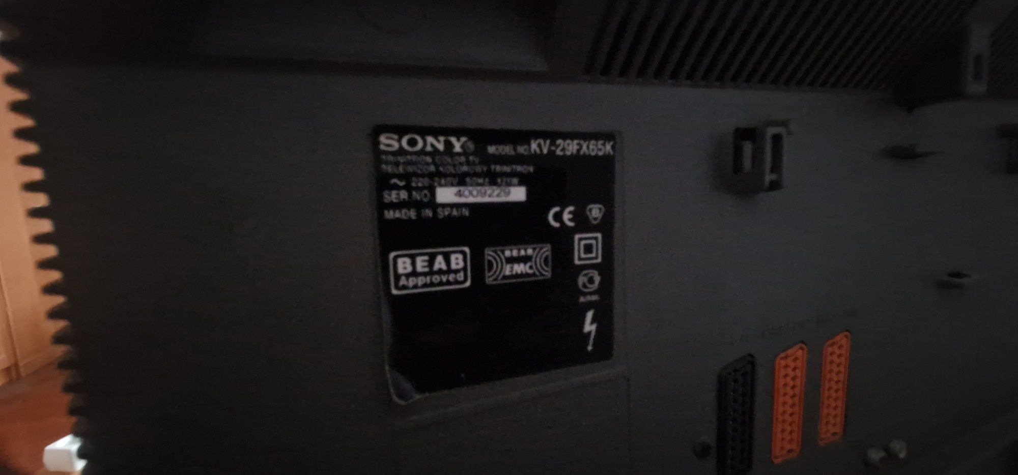 Telewizor kineskopowy Sony Trinitron KV-29FX65K