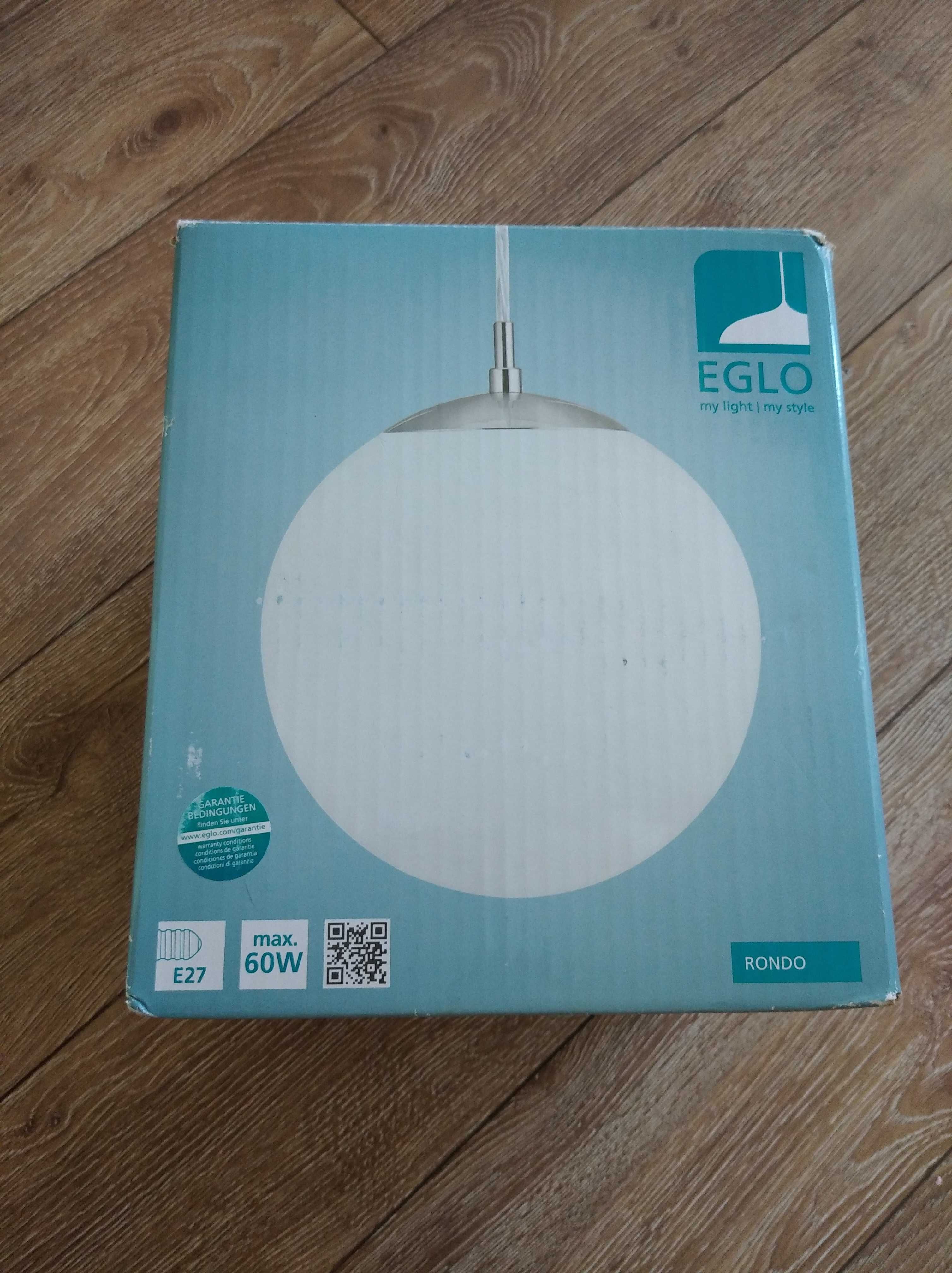 Eglo - Lampa wisząca 1xE27/60W biały