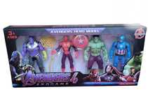 Nowy Zestaw Figurek Avengers 4 Figurki w Zestawie #417