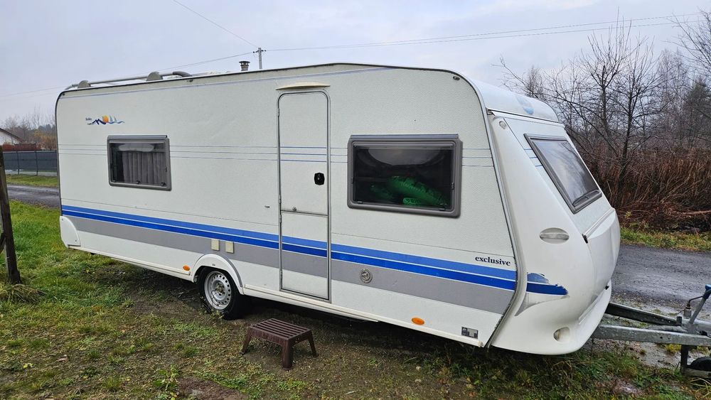 Hobby 560 WLU  Przyczepa kempingowa Hobby Prestige 560 WLU 2004