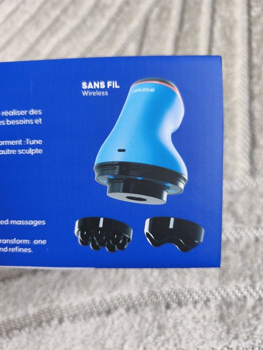 Bezprzewodowy masażer wyszczuplający Cellublue-NOWY