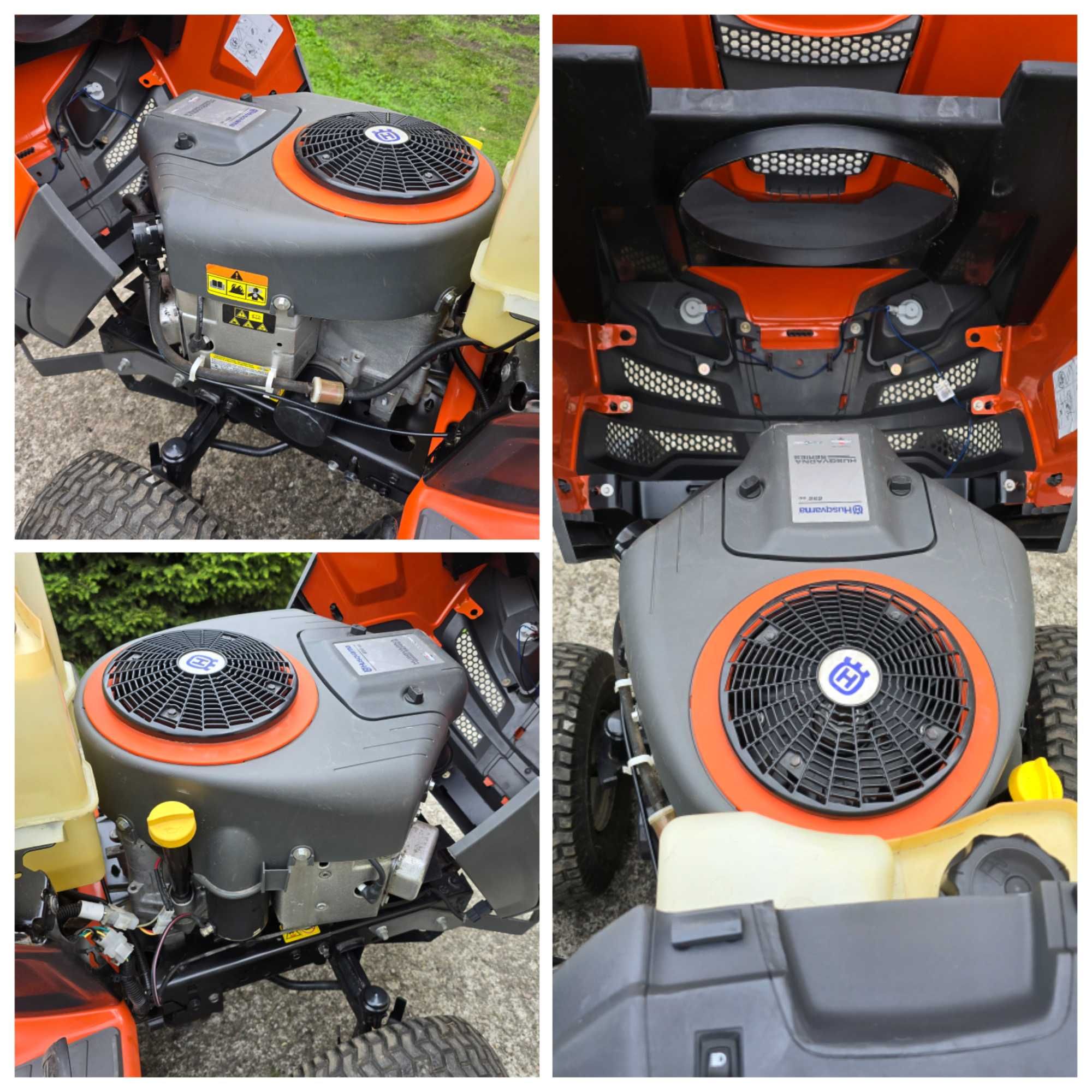Traktorek kosiarka Husqvarna 20KM v-ka B&S pompa hydro Oryginał Stan