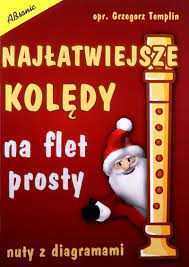 Książka Najłatwiejsze kolędy na flet prosty