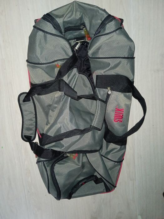 Сумка дорожная на колесах с выдвижной ручкой 76/37/32см