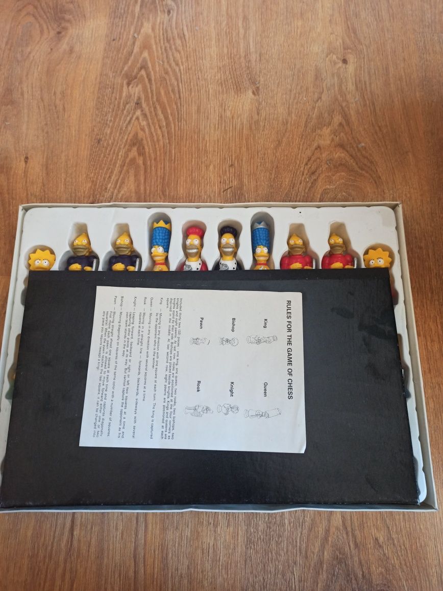 Gra w szachy 3-D Simpsons 1992 r