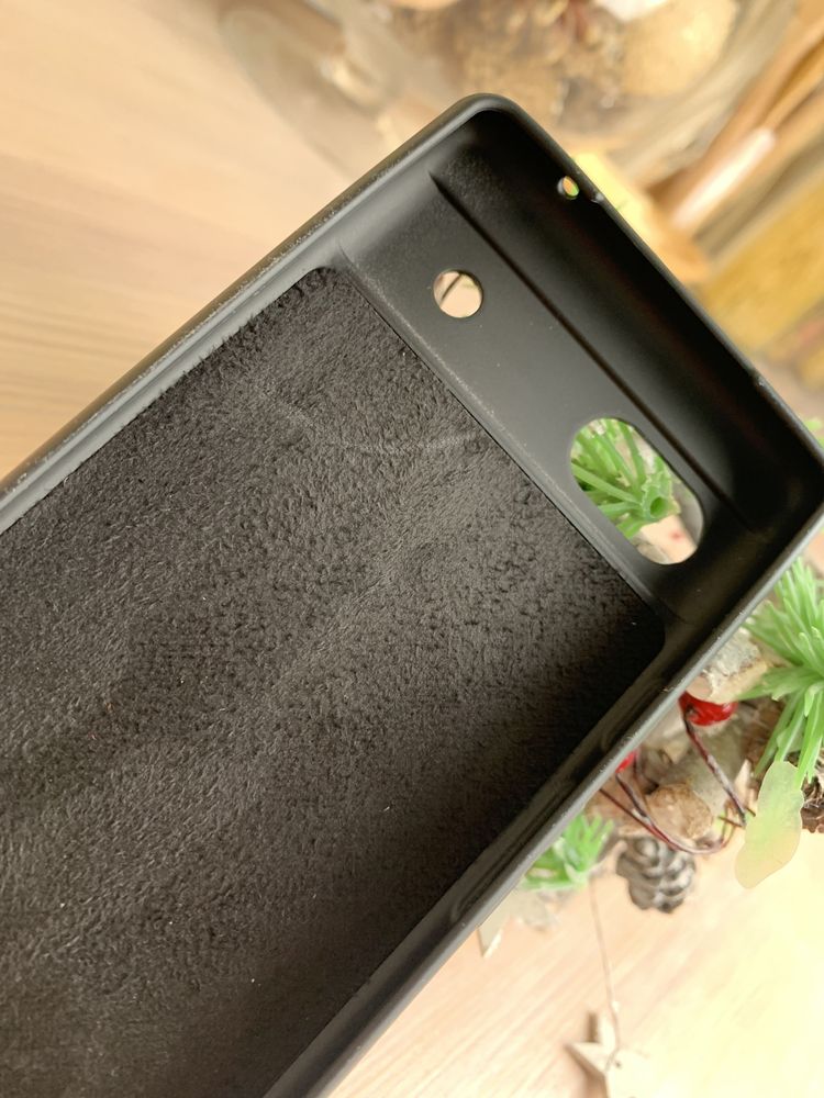 Чохол бампер накладка чехол soft touch Google Pixel 6а чорний