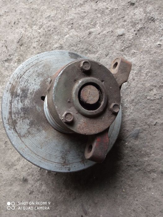 Szajbka z Piastami i łożyskami