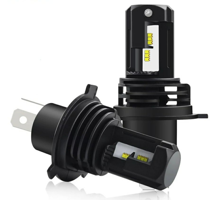 Компактная светодиодная лампа Н4 H7 H1 H11 Hb4 Hb3 Led М3 V9 hi/low