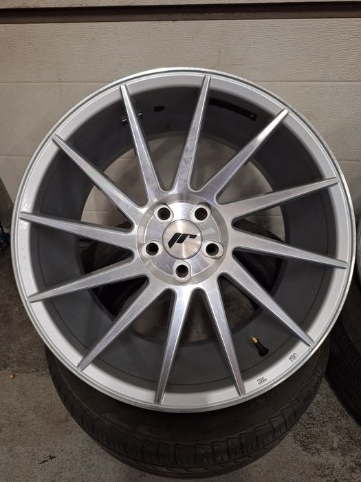 Alufelgi Japan racing jr22  jr 5x108 19" 2x9,5j 2x 8,5j jak nowe felgi