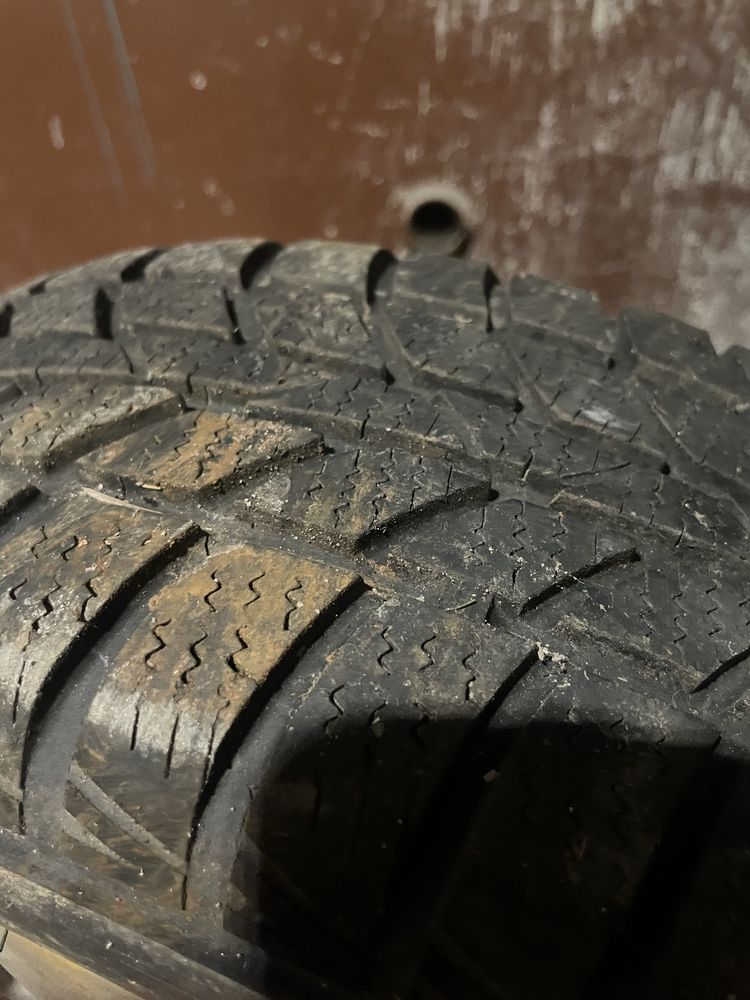 stalówki 4x100 z oponami zimowymi
