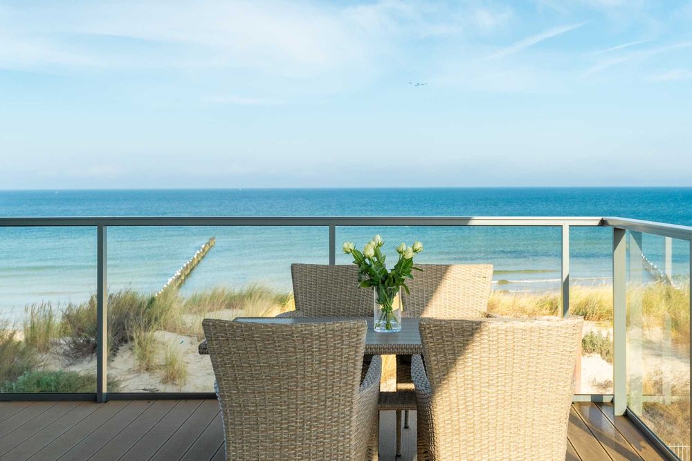 Apartament DUNE frontowy widok na morze w Gardenia Dziwnòw