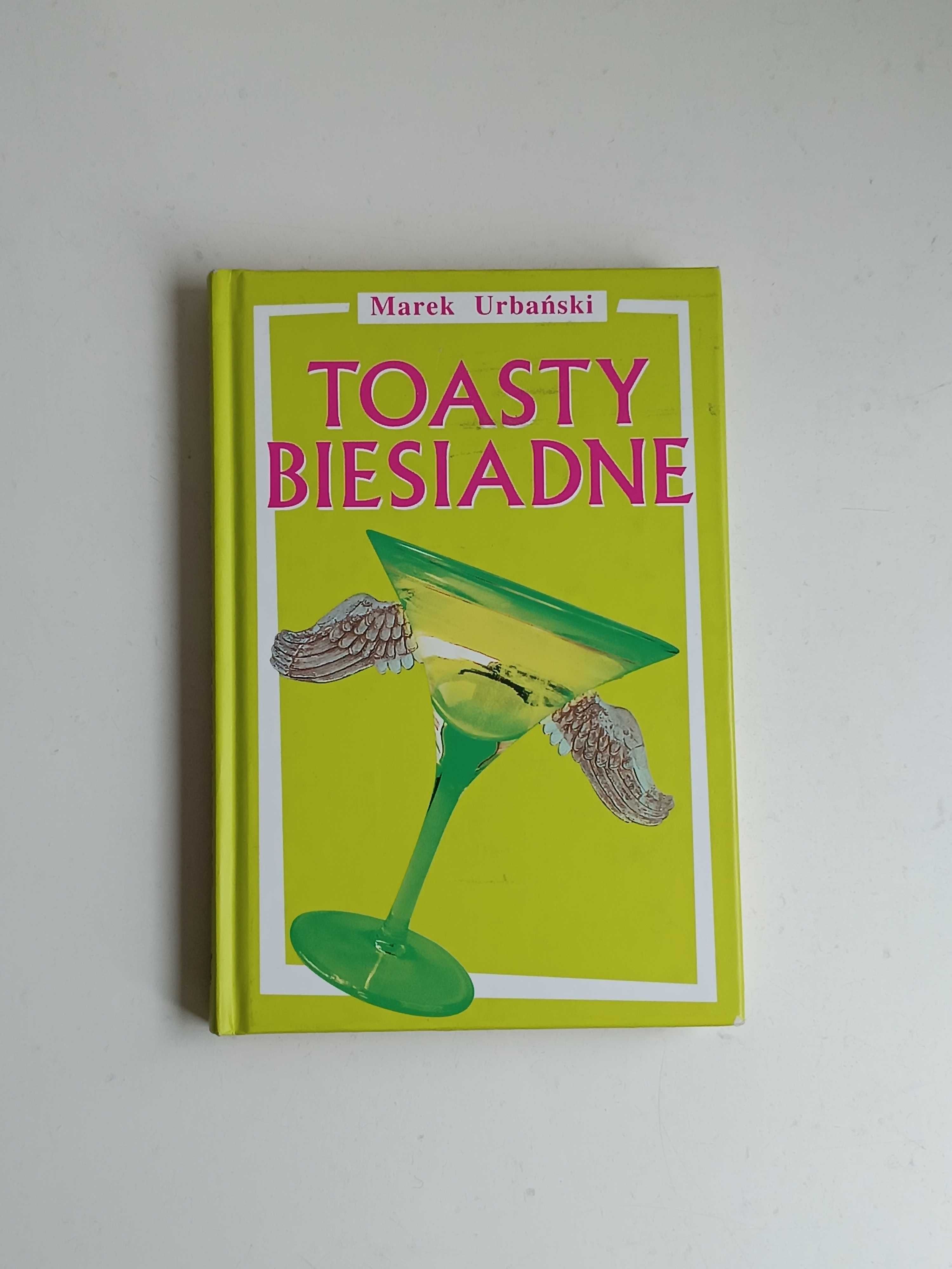 Toasty biesiadne Marek Urbański Książka na urodziny imieniny wesele