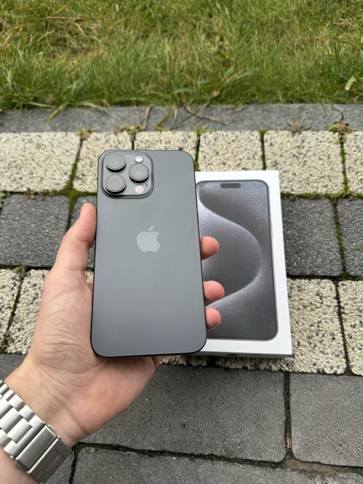 iPhone 15 Pro Max 256GB Black Titanium акум 100% (айфон 15 про макс)