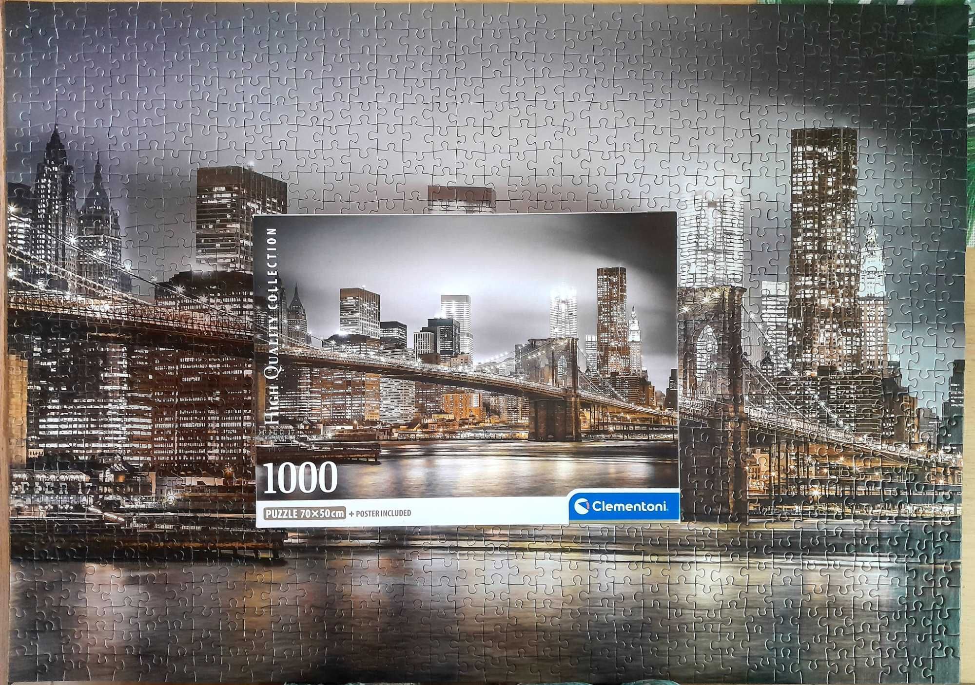 Puzzle Clementoni 1000 "New York Skyline"