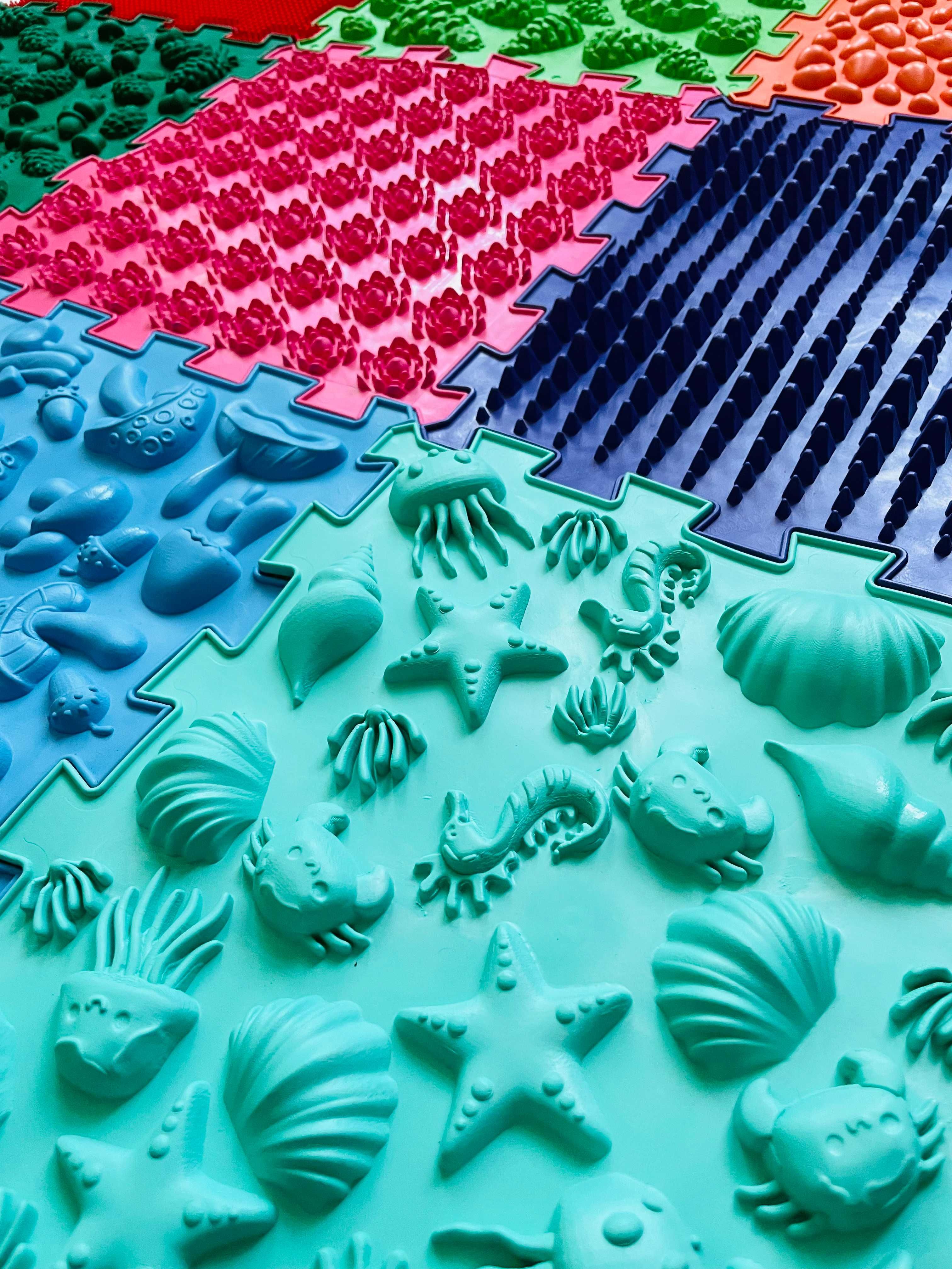 Mata puzzle 10 szt sensoryczne WYPRZEDAŻ hurtowa do wyczerpania