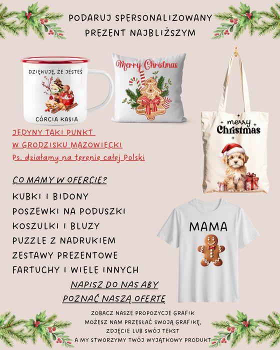 Wyjątkowe personalizowane prezenty