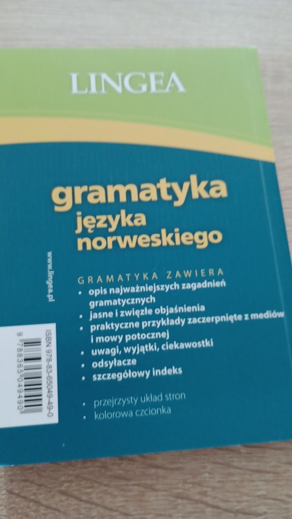 Książki do języka norweskiego