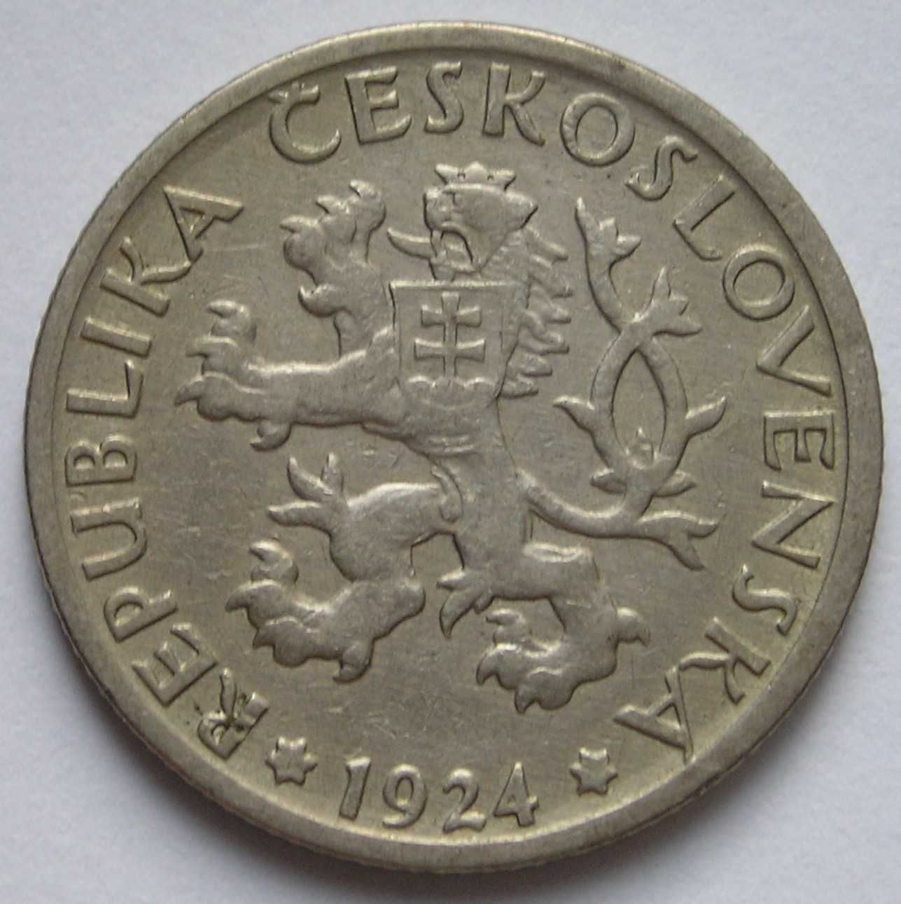Czechosłowacja 1 korona 1924
