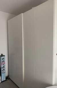 Drzwi przesuwne HASVIK biały mat, 200x236 do Ikea Pax